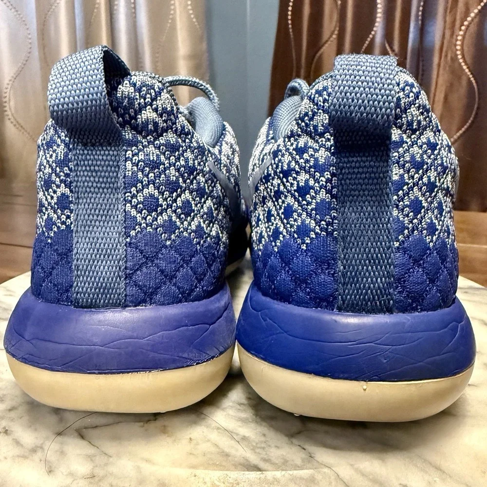 Nike Roshe Two Flyknit 365 Deep Royal‎ Blue 861706-400 Women Sz 8 EU 39 UK 5.5